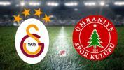 Galatasaray-Ümraniyespor maçı ne zaman, saat kaçta, hangi kanalda? (Muhtemel 11'ler)