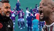 Flamengo - Fluminense derbisine Felipe Melo'nun kavgası damga vurdu
