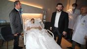 Ali Koç ve yöneticilerden hastanede ziyaret