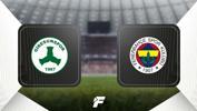 Giresunspor - Fenerbahçe (CANLI)