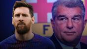 Joan Laporta'dan  Lionel Messi müjdesi