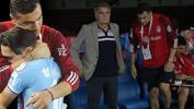 Trabzonspor - Beşiktaş maçında dikkat çeken görüntü!
