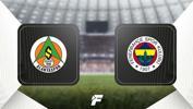 (CANLI) Alanyaspor-Fenerbahçe maçı 