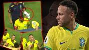 Brezilya'da Neymar sinir krizi geçirdi! Taraftar mısır kovası fırlattı...