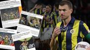 Fenerbahçe'de Edin Dzeko'ya dış basından övgü!