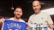Lionel Messi ile Zinedine Zidane'dan karşılıklı övgüler!