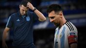 Arjantin Milli Takımı'nda kriz! Lionel Messi teknik direktörünü endişelendirdi