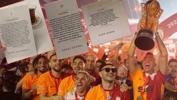 Galatasaray'dan futbolcularına şampiyonluk mektubu! Herkese ayrı ayrı mesaj...