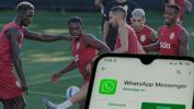 Galatasaray'da WhatsApp şoku!