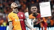 Young Boys mağlubiyeti sonrası Galatasaray'ın yıldızı Icardi'den paylaşım