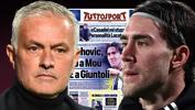 Mourinho, Vlahovic ile görüştü! İtalyanlar 1. sayfadan duyurdu