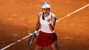 Emma Raducanu battles through in turbulent game to Italian Open second round