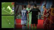 Trabzonspor - Galatasaray maçının çok konuşulan pozisyonu...