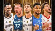 EuroBasket 2025'in en iyi 5'i belli oldu! Alperen Şengün'den yeni rekor