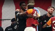 Galatasaray-Beşiktaş derbisinde kavga çıktı! Osimhen çıldırdı