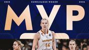 Kadınlar Euroleague'de sezonun MVP'si Galatasaray'dan Dorka Juhasz
