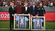 Nwakaeme ve Visca son kez... Trabzonspor'dan iki futbolcuya plaketli veda