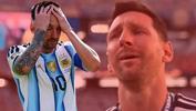 Lionel Messi'nin gözyaşları! Dünya Kupası finaline famga vuran görüntü