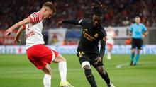 RB Leipzig - Real Madrid maçından kareler