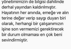 Abdurrahim Albayrak'tan skorbord açıklaması