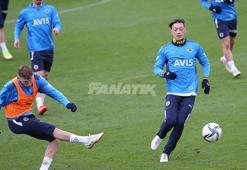 Fenerbahçe idmanında Mesut Özil şov! İdmanda coştu