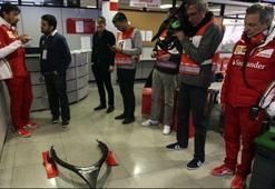 Ferrari, kokpit korumasını denedi