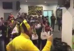 Minik Fenerbahçe taraftarları böyle eğlendi...