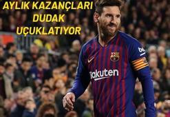 Aylık kazançta zirve Messi'nin