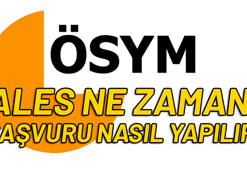 2019 ALES ne zaman? ALES başvuru nasıl yapılır? ALES sınav tarihi açıklandı