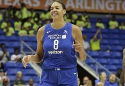 Liz Cambage'den 53 sayılık tarihi performans