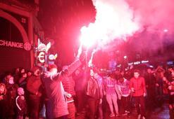 Trabzon sokaklarında galibiyet coşkusu
