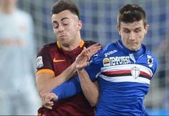 Roma, Sampdoria engelini 2 golle aştı