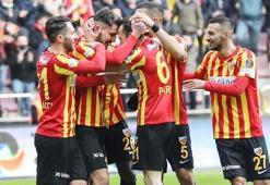 Kayserispor yeni yılda 1 kez kaybetti