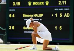 1 numaralı seribaşı Rumen Simona Halep, üçüncü turda elendi
