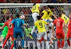 Kolombiya İngiltere maç özeti izle | Yerry Mina'nın golünü izle