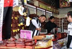 Kayseri'de pastırma keyfi