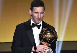 Altın Top ödülü Messi'nin