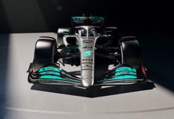Formula 1'de Mercedes yeni aracı W13'ü tanıttı