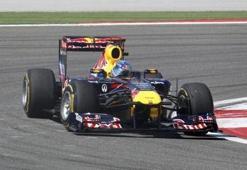 Nazar boncuğu Vettel'i korudu