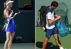 Novak Djokovic ve Caroline Wozniacki'ye büyük şok!