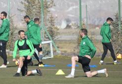 Konyaspor'da yeni transfer Ali Çamdalı ilk idmanına çıktı