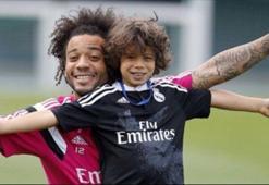 Marcelo ailesiyle coştu!