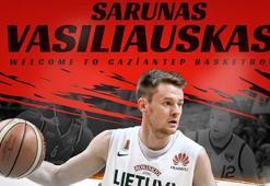 Sarunas Vasiliauskas Gaziantep Basketbol'da