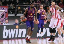 Barcelona'dan Olympiacos deplasmanında flaş galibiyet: 55-76