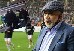 Adana Demirspor-Beşiktaş maçında Murat Sancak televizyonu kırdı, Ahmet Nur Çebi tribünü değiştirdi