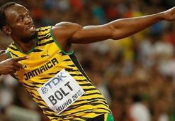 Usain Bolt Cristiano Ronaldo'ya meydan okudu!