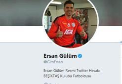 Ersan Gülüm profilini Beşiktaş olarak güncelledi