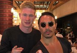 Kevin De Bruyne de Nusret'te yedi!