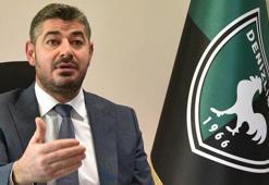 Denizlispor Başkanı Mehmet Uz'dan taraftarlara çağrı
