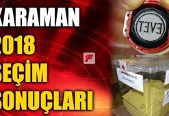 Karaman seçim sonuçları 2018 - Karaman oy oranları ve seçim sonucu